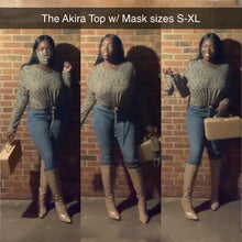 Load image into Gallery viewer, The Akira Top W/ Mask