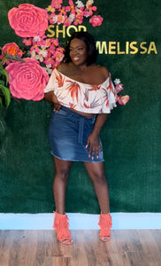 Bria Denim Skirt